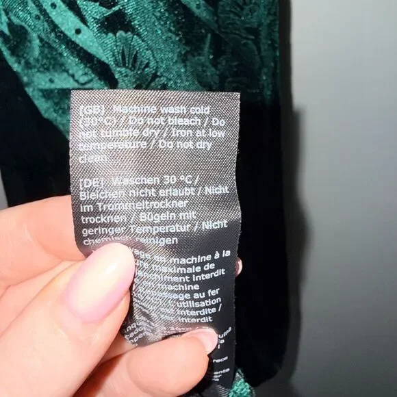 KillStar Mistress Of Mayhem Skater Dress - Emerald Green S - Picture 10 of 10